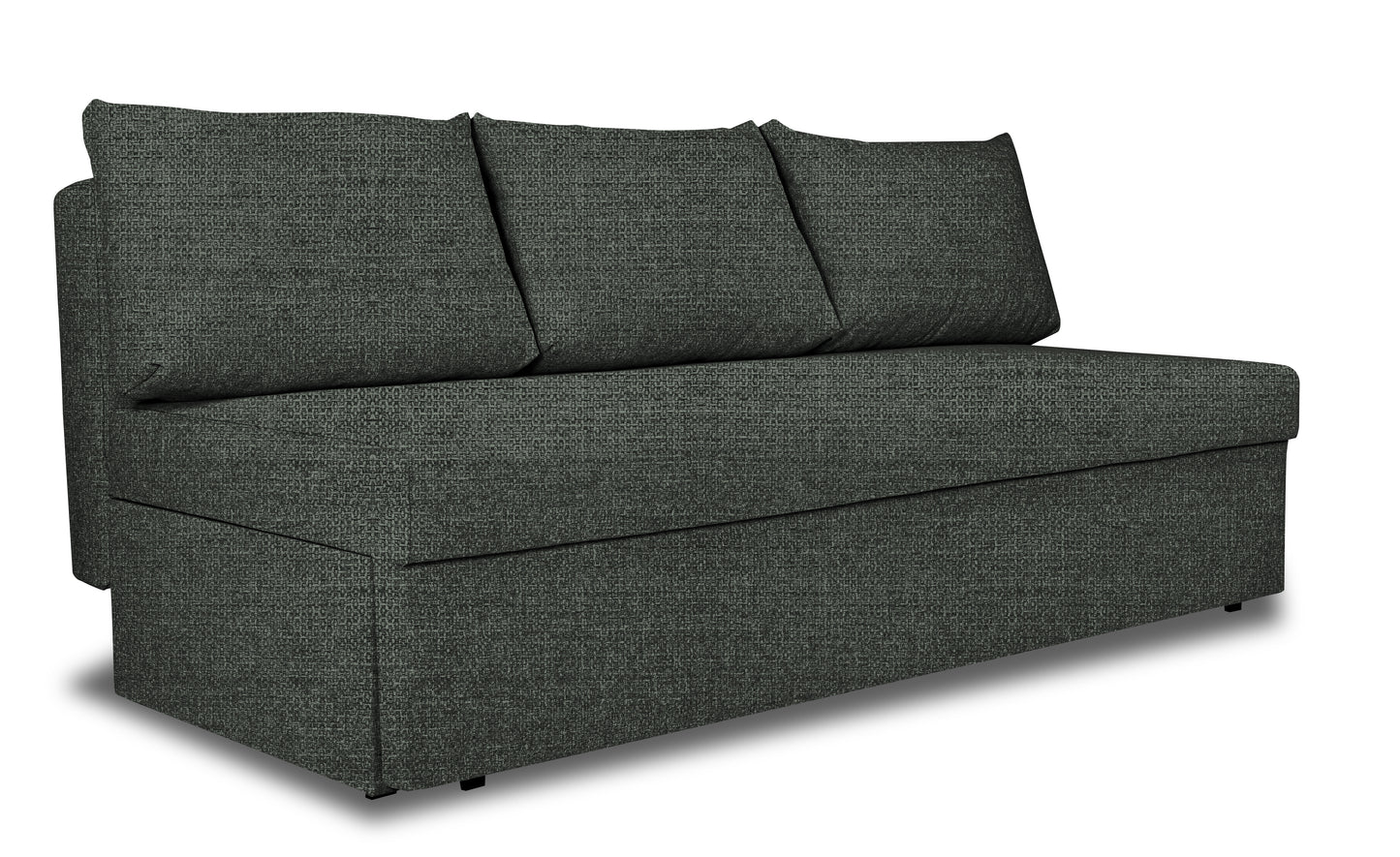 Canapea Extensibila Blue, Cu Lada Depozitare, 3 Locuri, Luis 97, 191 Cm