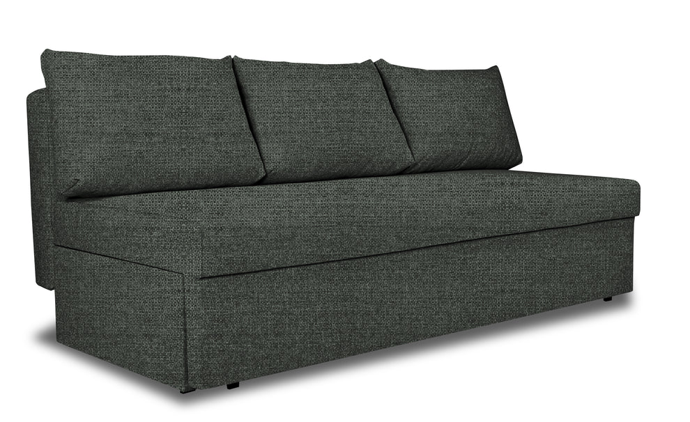 Canapea Extensibila Blue, Cu Lada Depozitare, 3 Locuri, Luis 97, 191 Cm