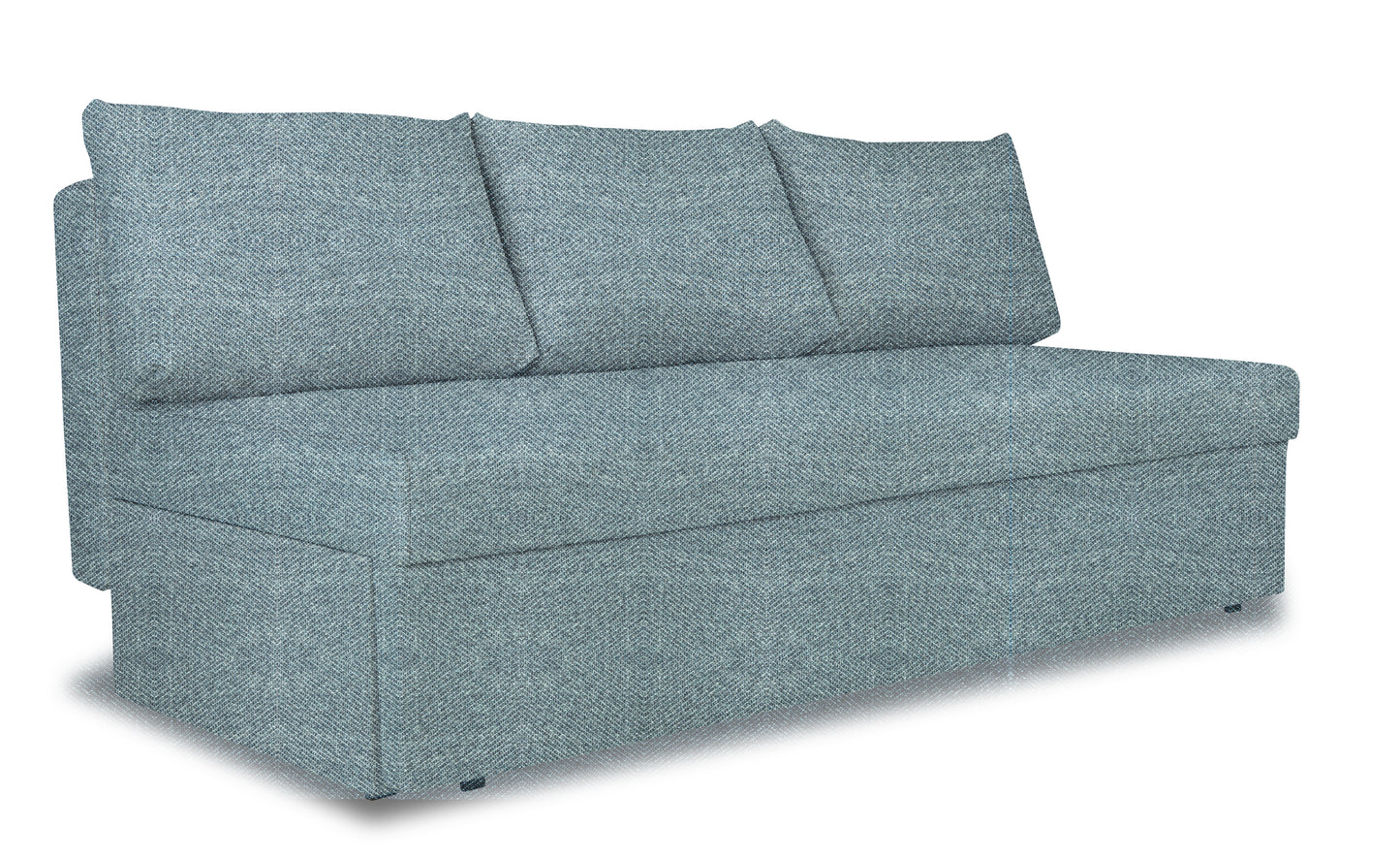 Canapea Extensibila Blue, Cu Lada Depozitare, 3 Locuri, Arte 77A, 191 Cm