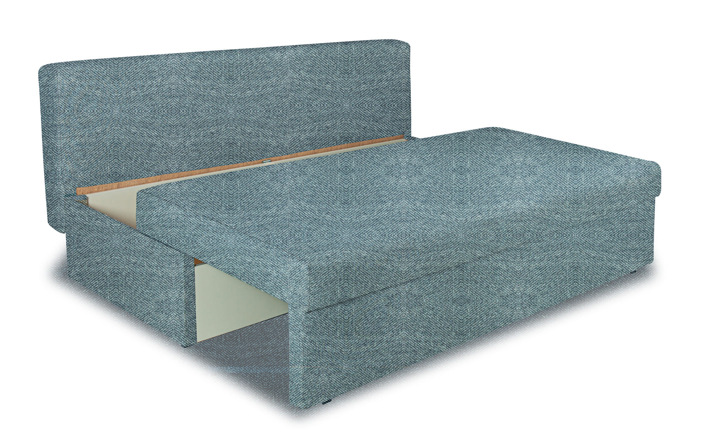 Canapea Extensibila Blue, Cu Lada Depozitare, 3 Locuri, Arte 77A, 191 Cm