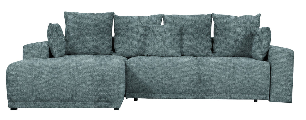 Coltar Cu Insula Dreapta Green, 5 Locuri, Lada Depozitare, Gusto 95, 280 Cm