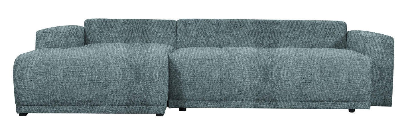 Coltar Cu Insula Dreapta Green, 5 Locuri, Lada Depozitare, Gusto 95, 280 Cm
