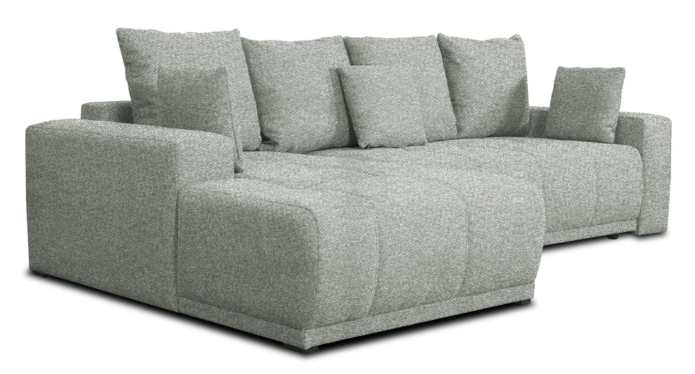 Coltar Cu Insula Dreapta Green, 5 Locuri, Lada Depozitare, Arte 89B, 280 Cm