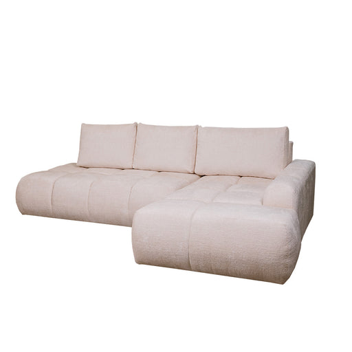 Coltar Extensibil Dreapta Luna, Lada Depozitare, 5 Locuri, ONYX 1 IVORY, 270 Cm