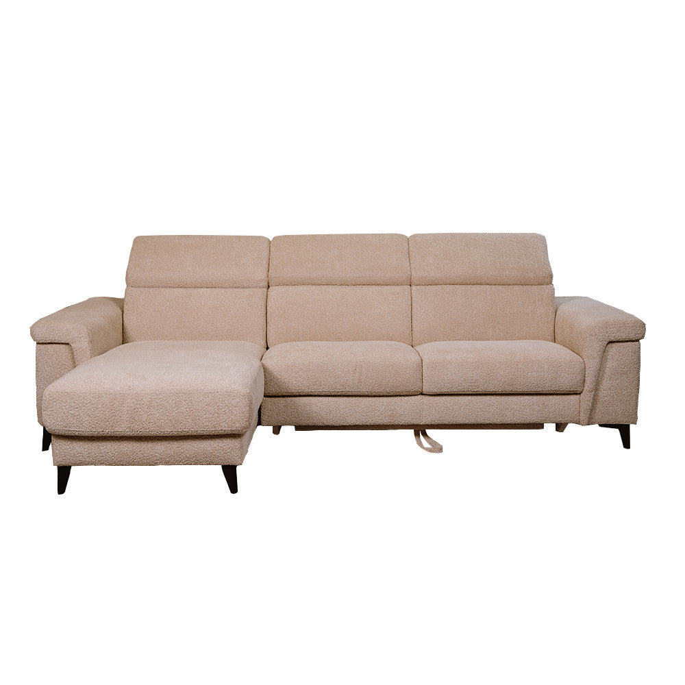Coltar Extensibil Cu Insula Sorrento, Interschimbabil Stanga/Dreapta, Angolo Anthology Sand, 290 Cm