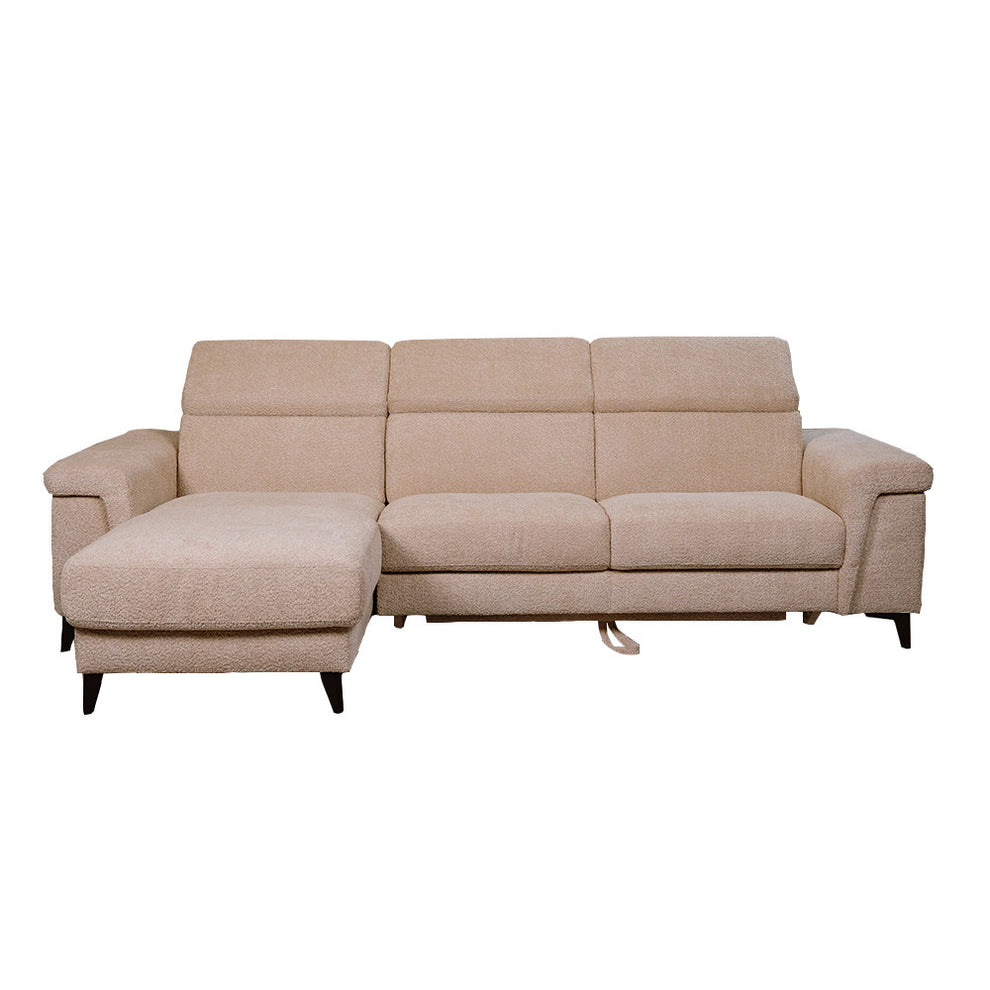 Coltar Extensibil Cu Insula Sorrento, Interschimbabil Stanga/Dreapta, Angolo Anthology Sand, 290 Cm