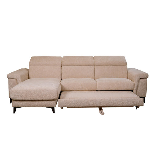 Coltar Extensibil Cu Insula Sorrento, Interschimbabil Stanga/Dreapta, Angolo Anthology Sand, 290 Cm