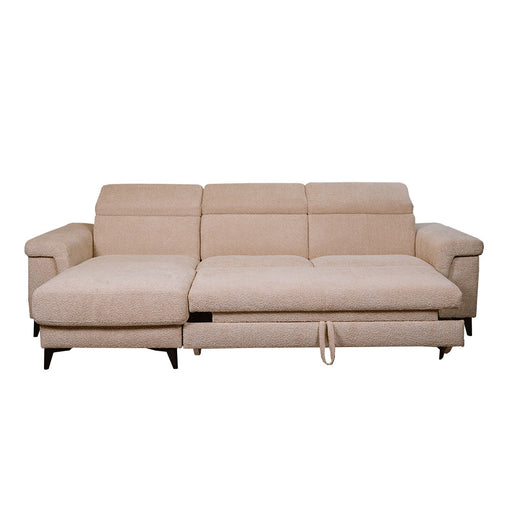 Coltar Extensibil Cu Insula Sorrento, Interschimbabil Stanga/Dreapta, Angolo Anthology Sand, 290 Cm