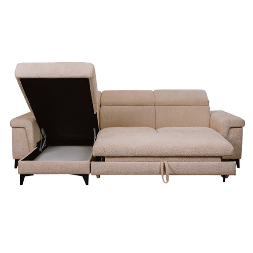 Coltar Extensibil Cu Insula Sorrento, Interschimbabil Stanga/Dreapta, Angolo Anthology Sand, 290 Cm