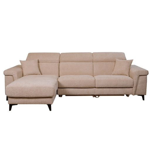 Coltar Extensibil Cu Insula Sorrento, Interschimbabil Stanga/Dreapta, Angolo Anthology Sand, 290 Cm