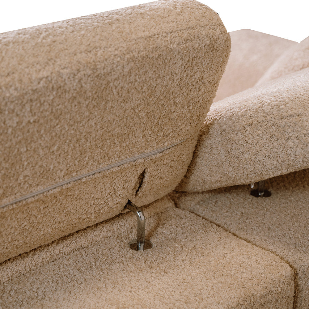 Coltar Extensibil Cu Insula Sorrento, Interschimbabil Stanga/Dreapta, Angolo Anthology Sand, 290 Cm