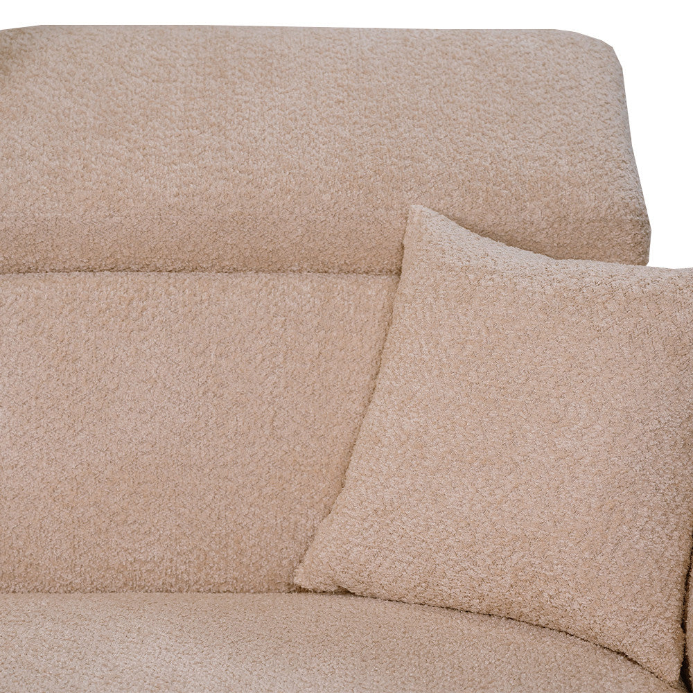 Coltar Extensibil Cu Insula Sorrento, Interschimbabil Stanga/Dreapta, Angolo Anthology Sand, 290 Cm
