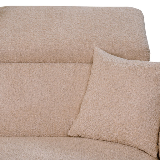 Coltar Extensibil Cu Insula Sorrento, Interschimbabil Stanga/Dreapta, Angolo Anthology Sand, 290 Cm