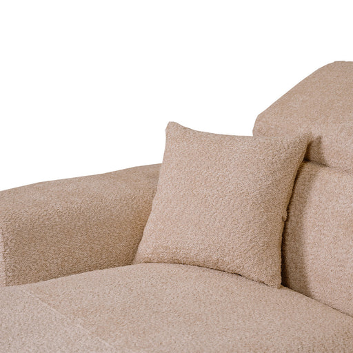 Coltar Extensibil Cu Insula Sorrento, Interschimbabil Stanga/Dreapta, Angolo Anthology Sand, 290 Cm