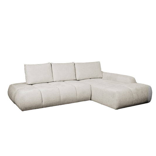coltar-extensibil-luna-lada-depozitare-5-locuri-270-cm crem cu lada dreapta