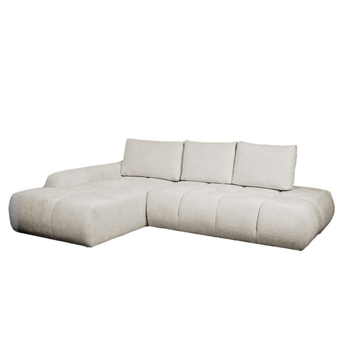 Coltar Extensibil Stanga Luna, Lada Depozitare, 5 Locuri, Onyx Pearl, 270 Cm
