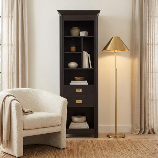 Biblioteca Saigon Cantori Cu 2 Sertare 68.4 Cm