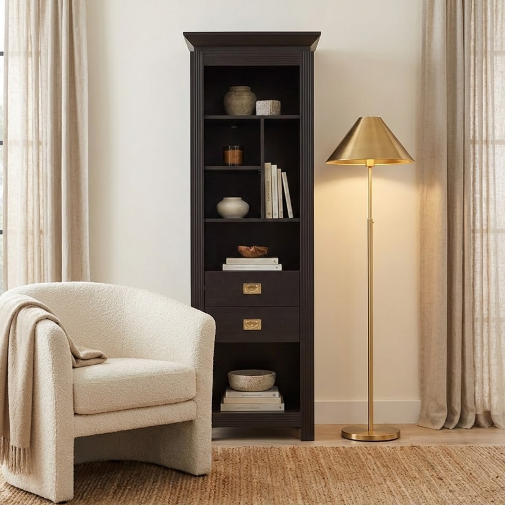 Biblioteca Saigon Cantori Cu 2 Sertare 68.4 Cm