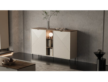 Comoda 2 Usi Si 2 Rafturi Miracle Cashmere, 153 Cm