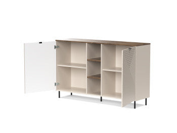Comoda 2 Usi Si 2 Rafturi Miracle Cashmere, 153 Cm