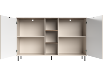 Comoda 2 Usi Si 2 Rafturi Miracle Cashmere, 153 Cm