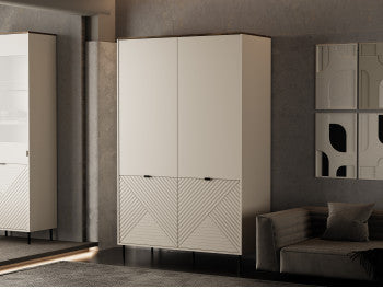 Dulap Cu 2 Usi Miracle Casmere, 123.4 Cm