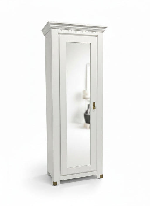 Dulap Cu 1 Usa Saint Tropez Alb, Vopsit 77.8 Cm