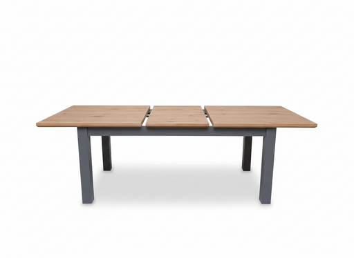 Masa Extensibila Alpina Graphit Matt, Vopsit Gri, Furniruit, 180/235 x 90 x 77 Cm