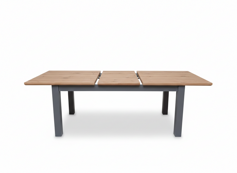 Masa Extensibila Alpina Graphit Matt, Vopsit Gri, Furniruit, 180/235 x 90 x 77 Cm
