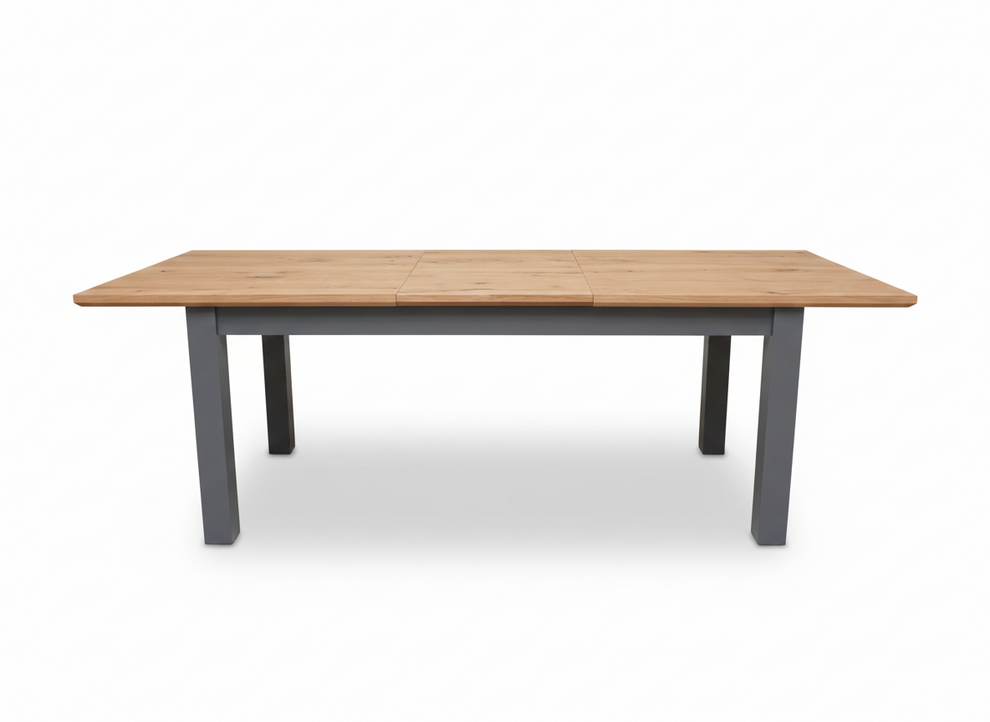 Masa Extensibila Alpina Graphit Matt, Vopsit Gri, Furniruit, 180/235 x 90 x 77 Cm