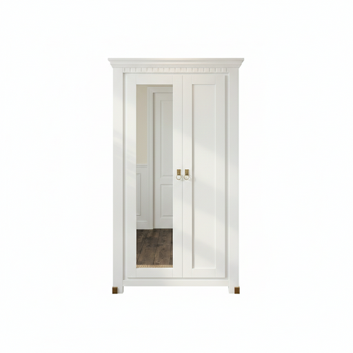 Dulap Cu 2 Usi Saint Tropez Alb, Vopsit 70 Cm