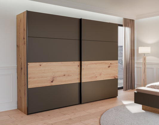 Dulap 2 Usi Culisante Tissint, Artisan Oak, 270 Cm