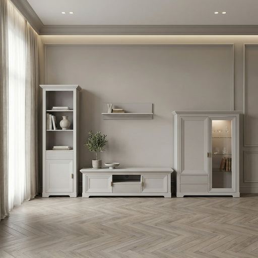 Polita Verona Kashmir Latime 90 cm, Mobila Living, Suport Carti si Ornamente, Design Modern