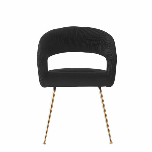 Scaun Solaris, Negru Si Gold, 58 Cm