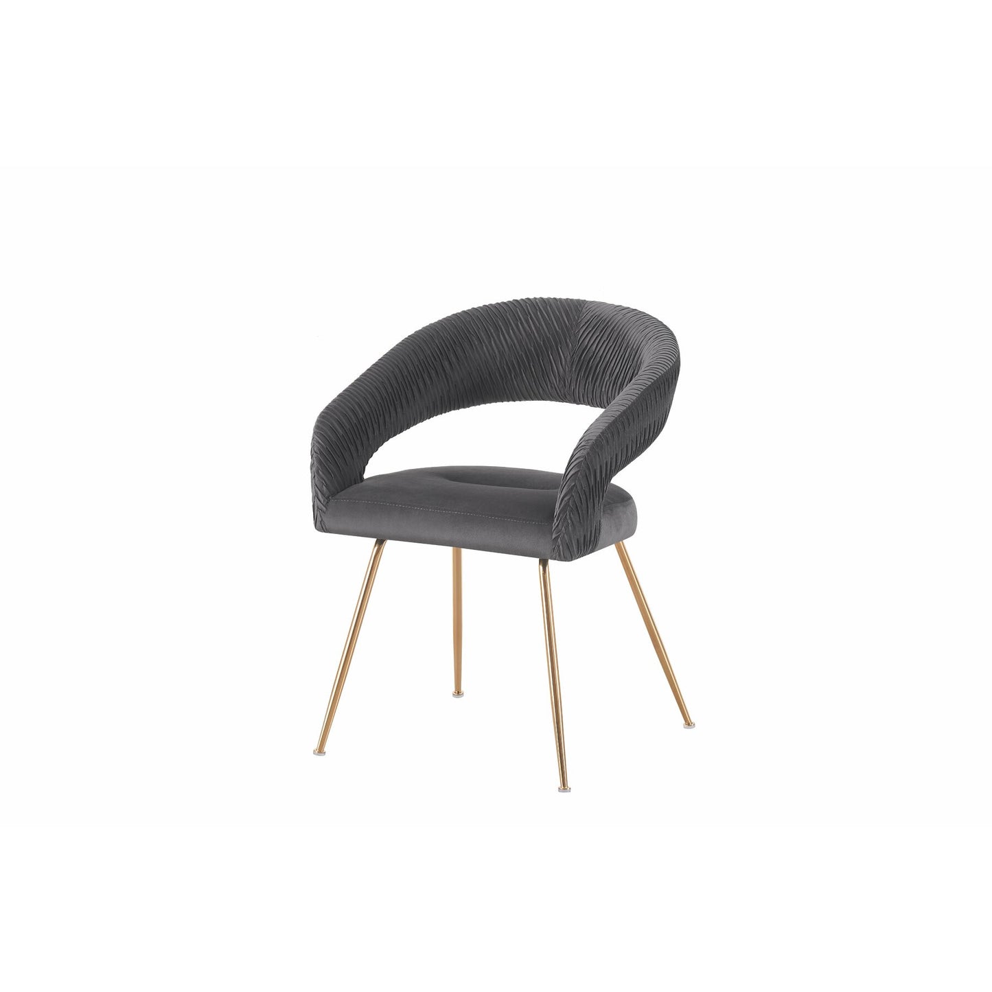 Scaun Solaris, Gri Si Gold, 58 Cm