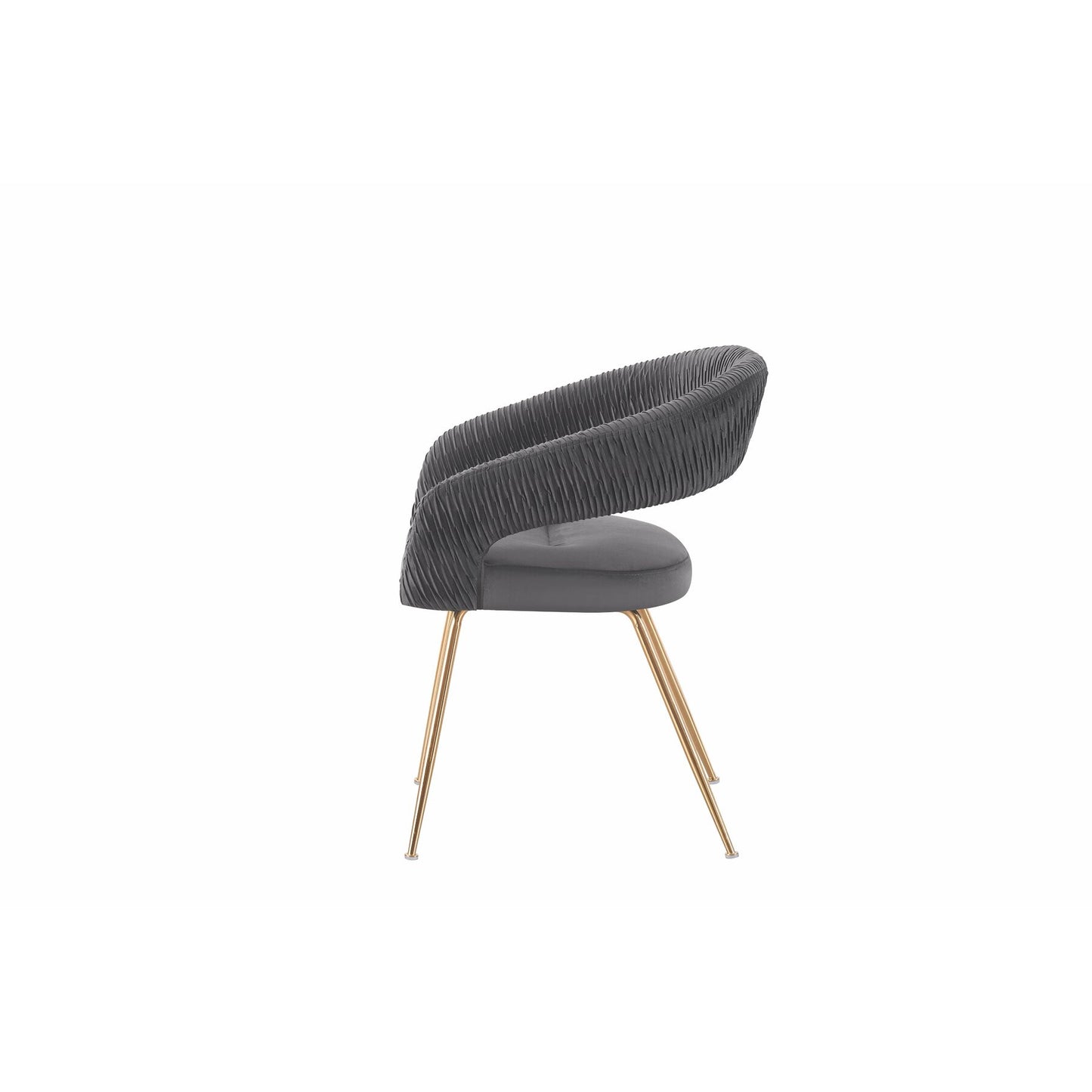 Scaun Solaris, Gri Si Gold, 58 Cm