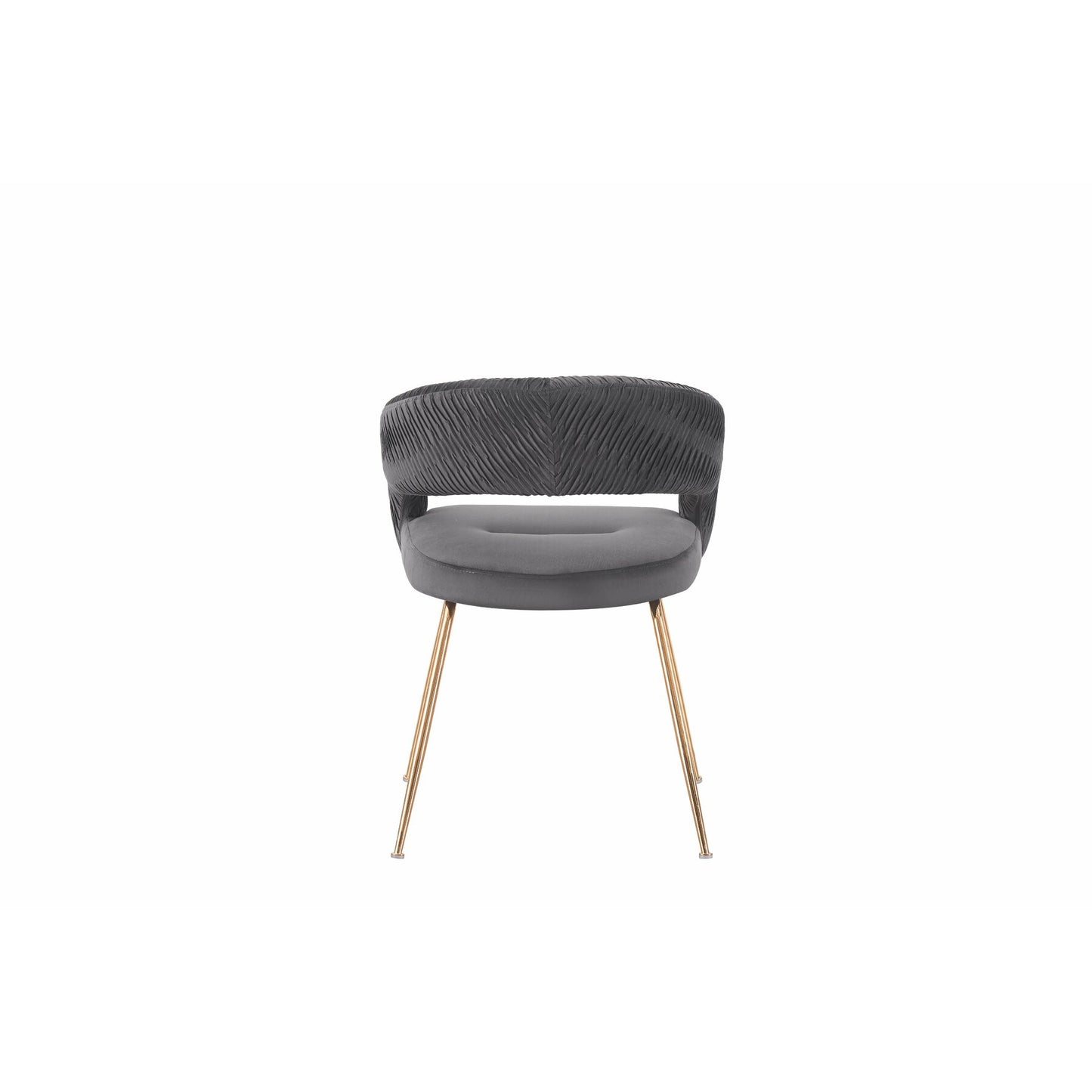 Scaun Solaris, Gri Si Gold, 58 Cm