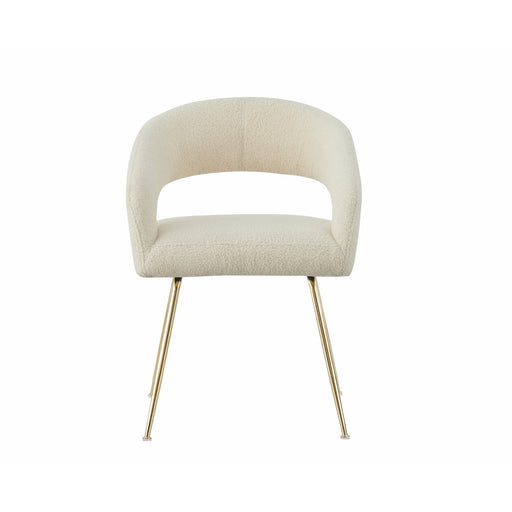 Scaun Solaris, Beige Boucle Si Gold, 58 Cm