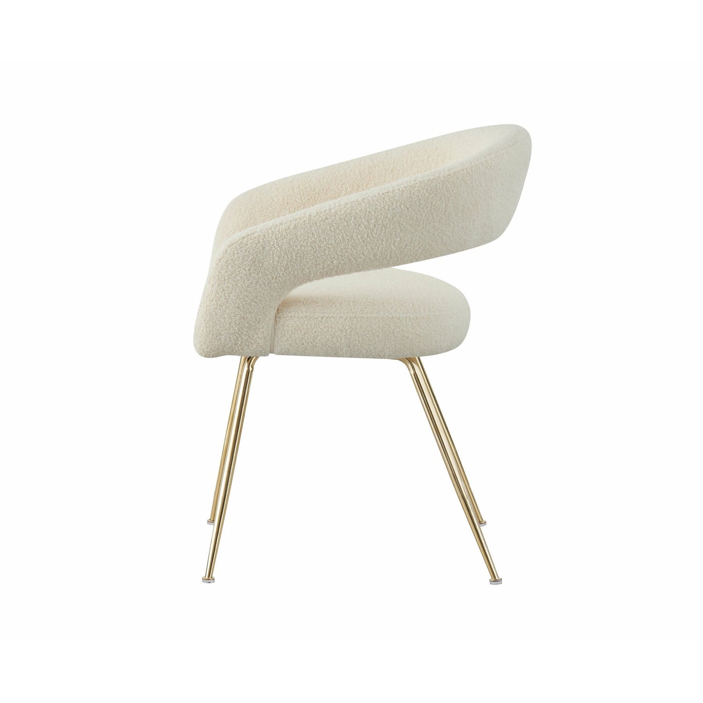 Scaun Solaris, Beige Boucle Si Gold, 58 Cm