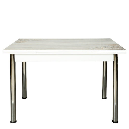 Set Masa Extensibila cu 4 Scaune Tanya, Multicolor, 110/170 x 70 cm.