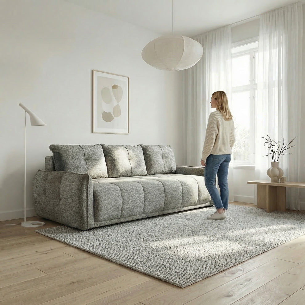Canapea Extensibila Jojo, Lada Depozitare, Arte 84A, 222 Cm