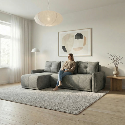 Coltar Extensibil Jojo, Lada Depozitare, Interschimbabil Stanga/Dreapta, Arte 84A, 254 Cm