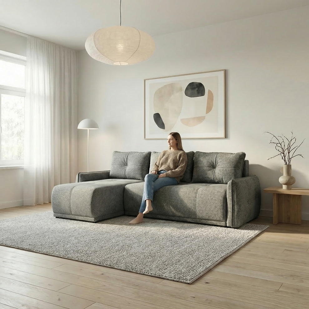 Coltar Extensibil Jojo, Lada Depozitare, Interschimbabil Stanga/Dreapta, Arte 84A, 254 Cm