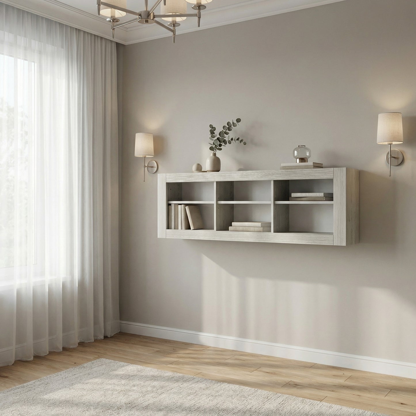 Etajera Casablanca Loft, Gri, 157.8 Cm