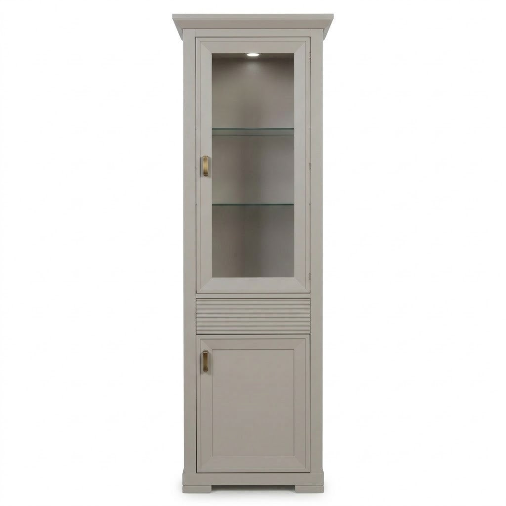 Vitrina Cu 2 Usi Si 1 Sertar Verona Kashmir, 65.4 Cm