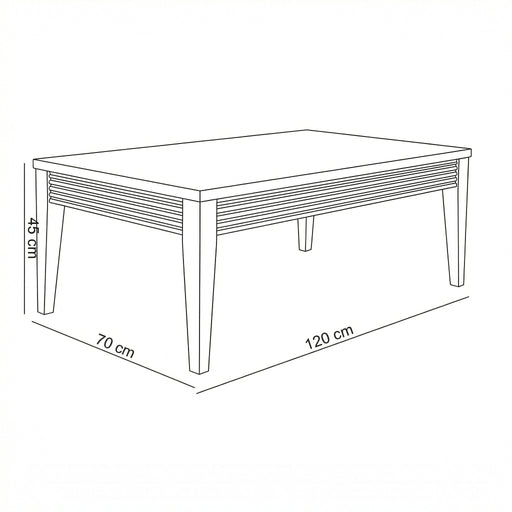 Masa Cafea Verona Kashmir, 120 Cm