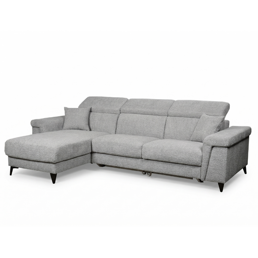 coltar-extensibil-cu-insula-sorrento-interschimbabil-stanga-dreapta-290-cm gri cu lada