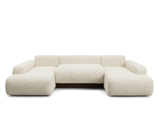 Coltar U Extensibil Luna, 6 Locuri, Onyx 1, 330 Cm