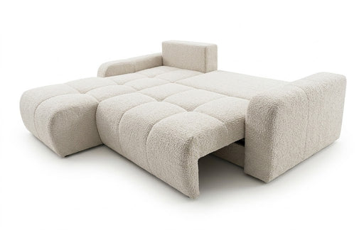 Coltar Extensibil Stanga Kyoto, Lada Depozitare, 5 Locuri, ONYX 2 PEARL, 246 Cm