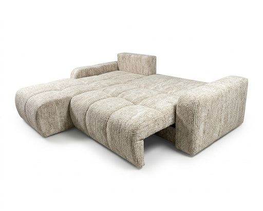 Coltar Extensibil Stanga Kyoto, Lada Depozitare, 5 Locuri, ONYX 3 LINEN, 246 Cm